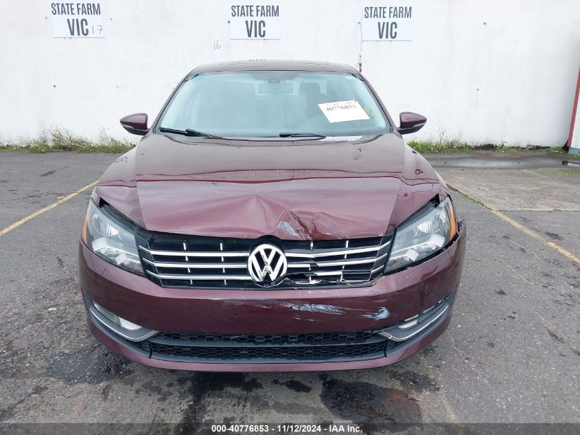 2012 Volkswagen Passat 2.5L Sel Premium VIN: 1VWCP7A34CC080042 Lot: 40776853