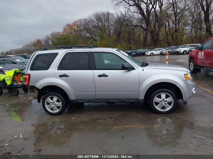 2012 Ford Escape Xlt VIN: 1FMCU9D75CKB92775 Lot: 40776896