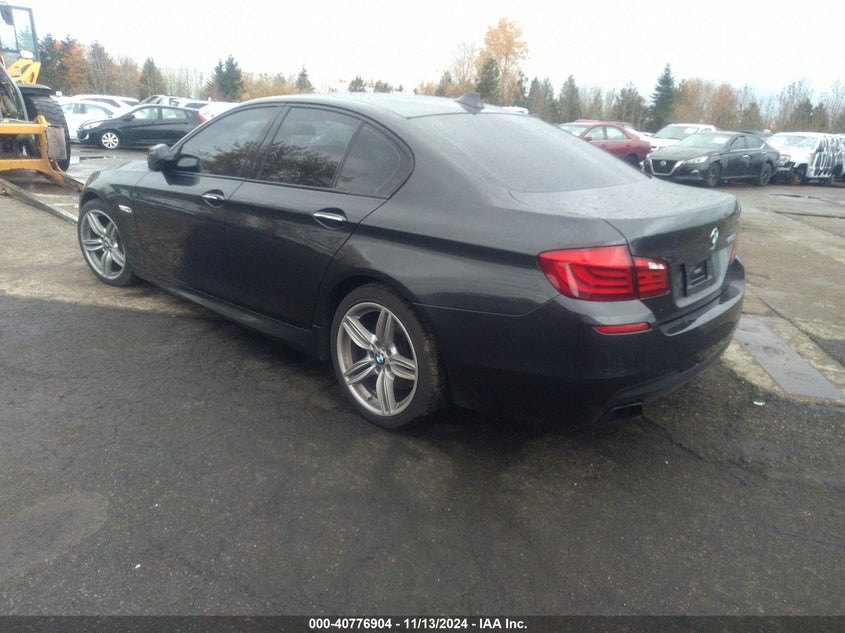 Vin: wbafr9c54dd226727, lot: 41266385, bmw 550i 20133