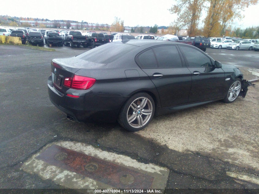 Vin: wbafr9c54dd226727, lot: 41266385, bmw 550i 20134