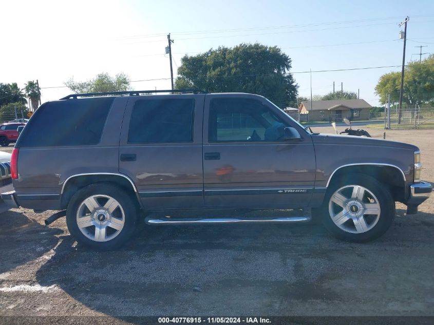 1998 Chevrolet Tahoe Ls VIN: 1GNEC13RXWJ348301 Lot: 40776915