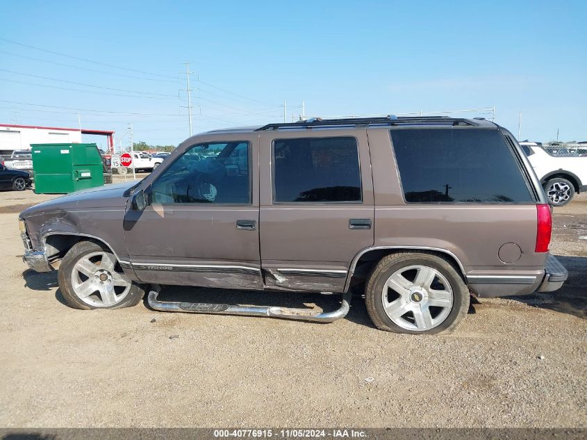 1998 Chevrolet Tahoe Ls VIN: 1GNEC13RXWJ348301 Lot: 40776915