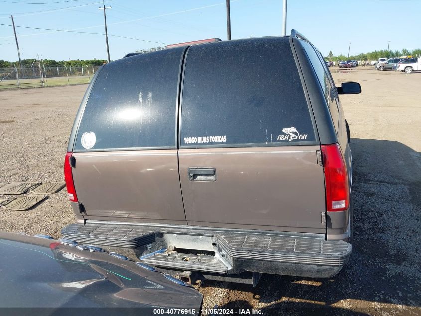 1998 Chevrolet Tahoe Ls VIN: 1GNEC13RXWJ348301 Lot: 40776915