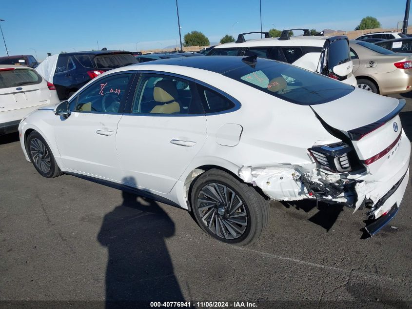 2022 Hyundai Sonata Hybrid Limited VIN: KMHL54JJ9NA042984 Lot: 40776941