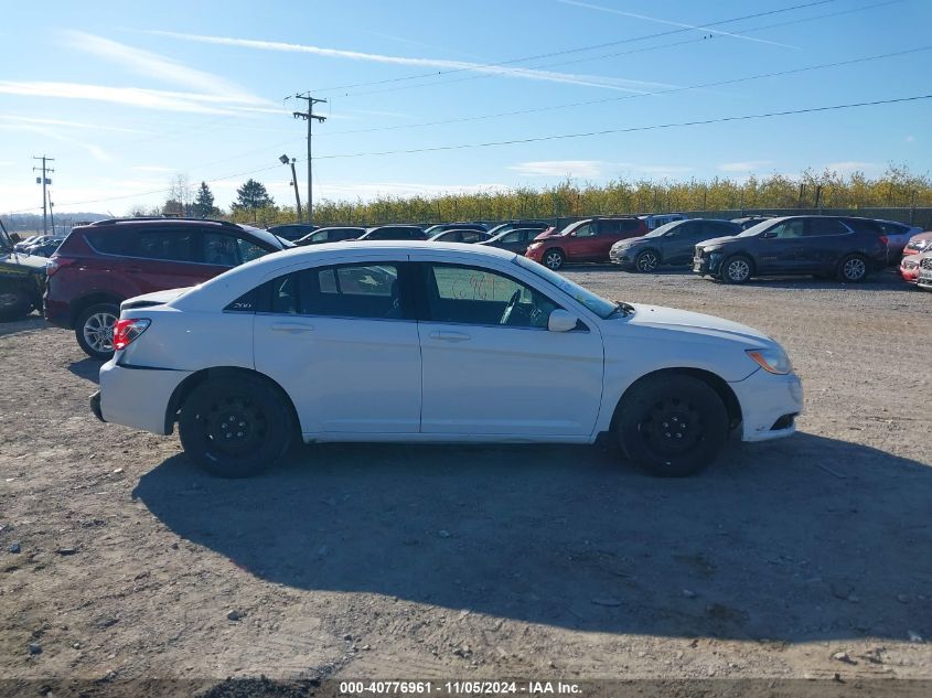 2013 Chrysler 200 Lx VIN: 1C3CCBAB6DN560893 Lot: 40776961