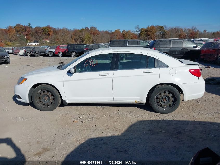 2013 Chrysler 200 Lx VIN: 1C3CCBAB6DN560893 Lot: 40776961