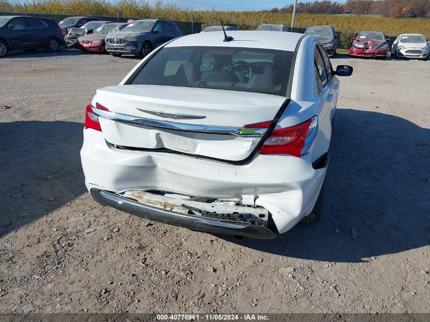 2013 Chrysler 200 Lx VIN: 1C3CCBAB6DN560893 Lot: 40776961