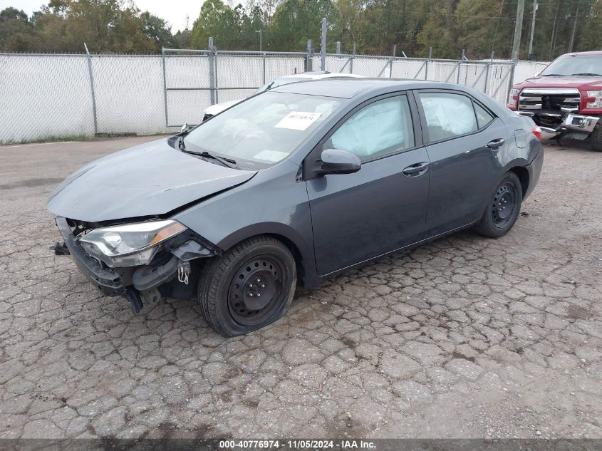 VIN 5YFBURHEXFP212131 2015 Toyota Corolla, LE no.2