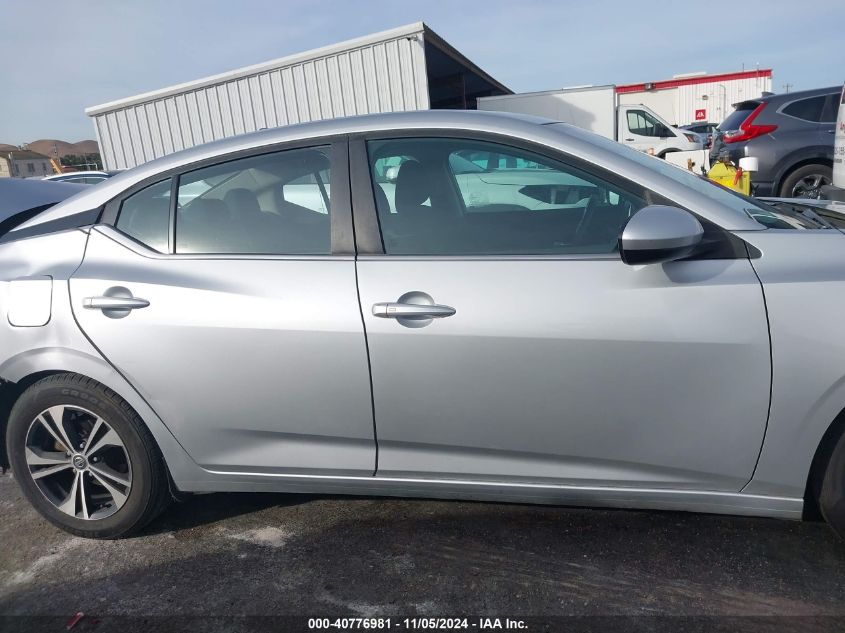 2021 Nissan Sentra Sv Xtronic Cvt VIN: 3N1AB8CV2MY255462 Lot: 40776981