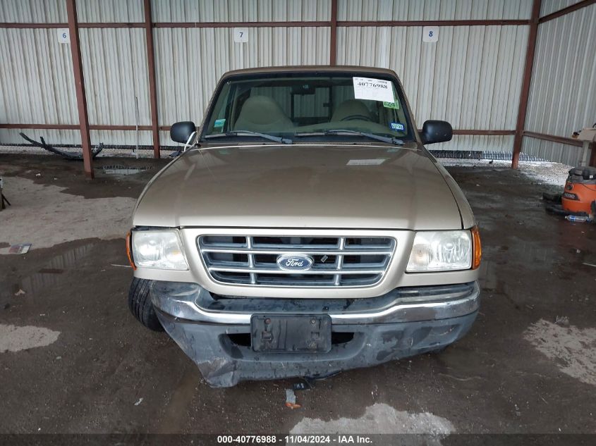 2001 Ford Ranger Xl/Xlt VIN: 1FTYR10D41PB67343 Lot: 40776988