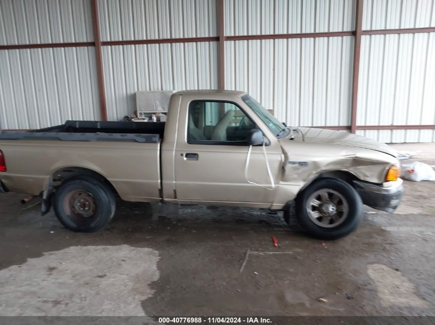 2001 Ford Ranger Xl/Xlt VIN: 1FTYR10D41PB67343 Lot: 40776988