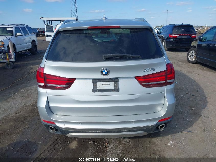 2014 BMW X5 xDrive35D VIN: 5UXKS4C59E0J95023 Lot: 40776996