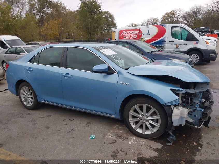 VIN 4T1BD1FK6EU100725 2014 TOYOTA CAMRY HYBRID no.13