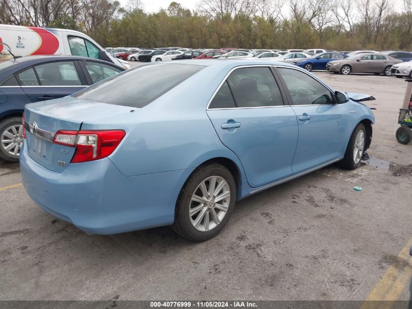 VIN 4T1BD1FK6EU100725 2014 TOYOTA CAMRY HYBRID no.4