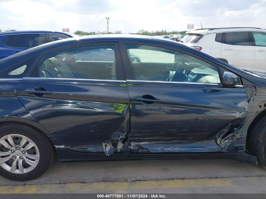 2012 Hyundai Sonata Gls VIN: 5NPEB4AC2CH450224 Lot: 40777001