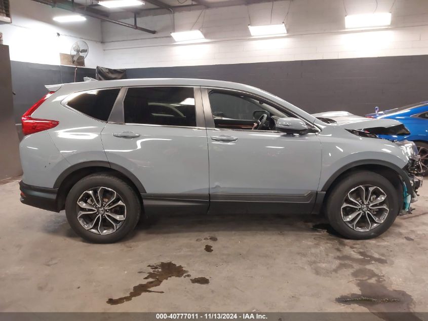 2021 Honda Cr-V Awd Ex-L VIN: 5J6RW2H87MA003645 Lot: 40777011