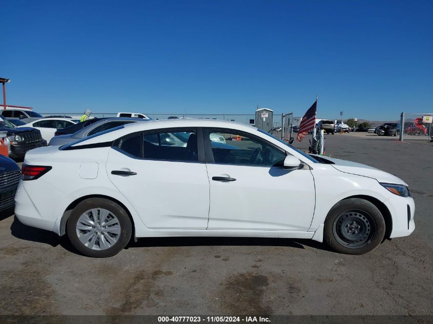 2024 Nissan Sentra S Xtronic Cvt VIN: 3N1AB8BV5RY227454 Lot: 40777023