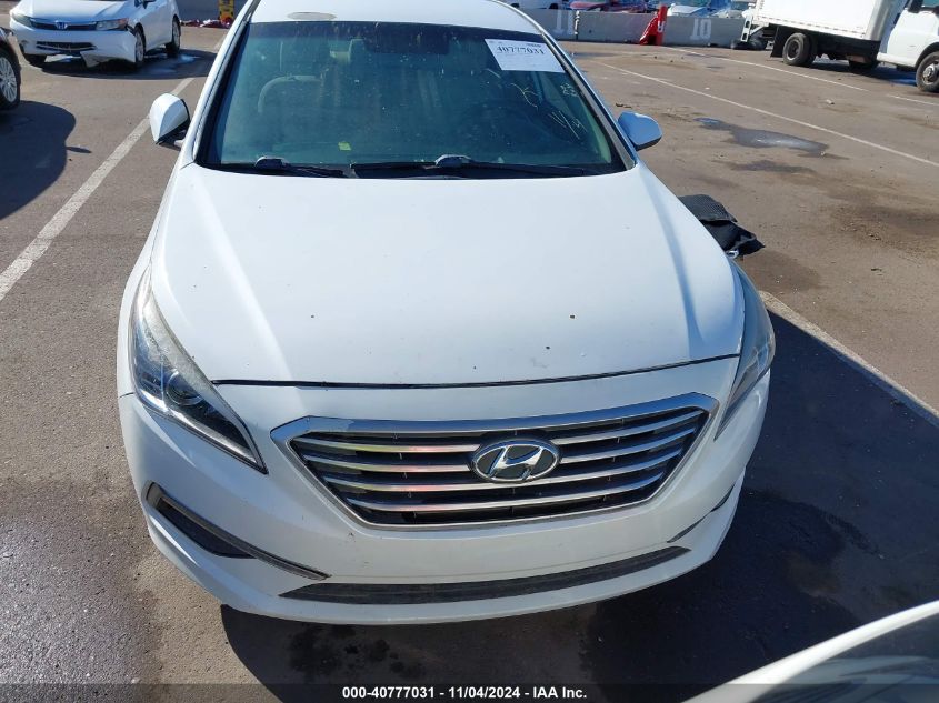 2015 Hyundai Sonata Se VIN: 5NPE24AF3FH097751 Lot: 40777031