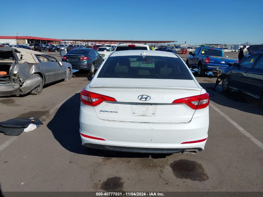 2015 Hyundai Sonata Se VIN: 5NPE24AF3FH097751 Lot: 40777031