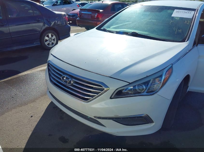 2015 Hyundai Sonata Se VIN: 5NPE24AF3FH097751 Lot: 40777031