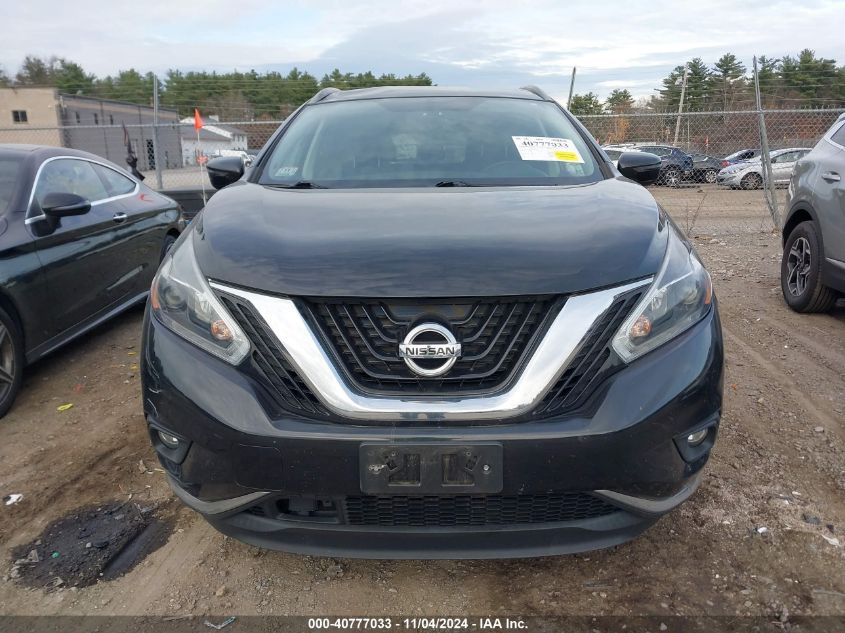 2018 Nissan Murano Sv VIN: 5N1AZ2MH3JN183089 Lot: 40777033