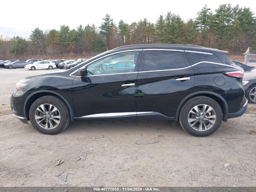 2018 Nissan Murano Sv VIN: 5N1AZ2MH3JN183089 Lot: 40777033