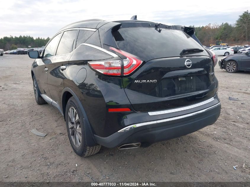 VIN 5N1AZ2MH3JN183089 2018 Nissan Murano, SV no.3