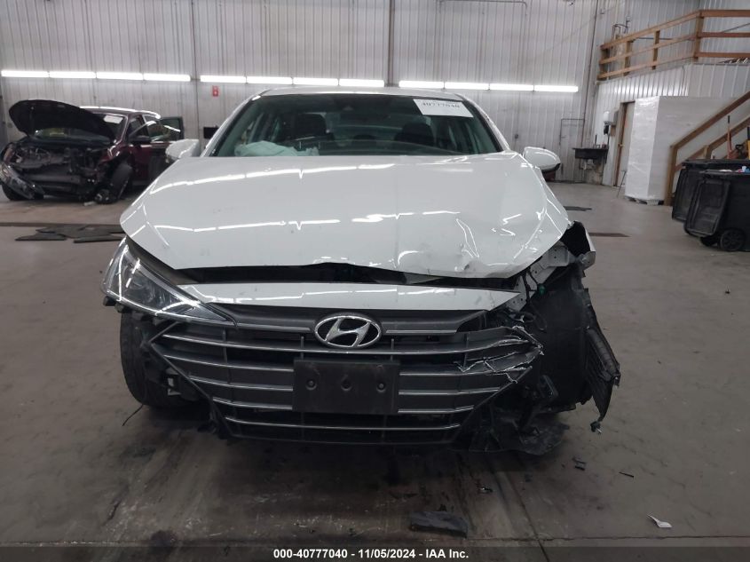 2019 Hyundai Elantra Sel VIN: 5NPD84LF8KH404316 Lot: 40777040