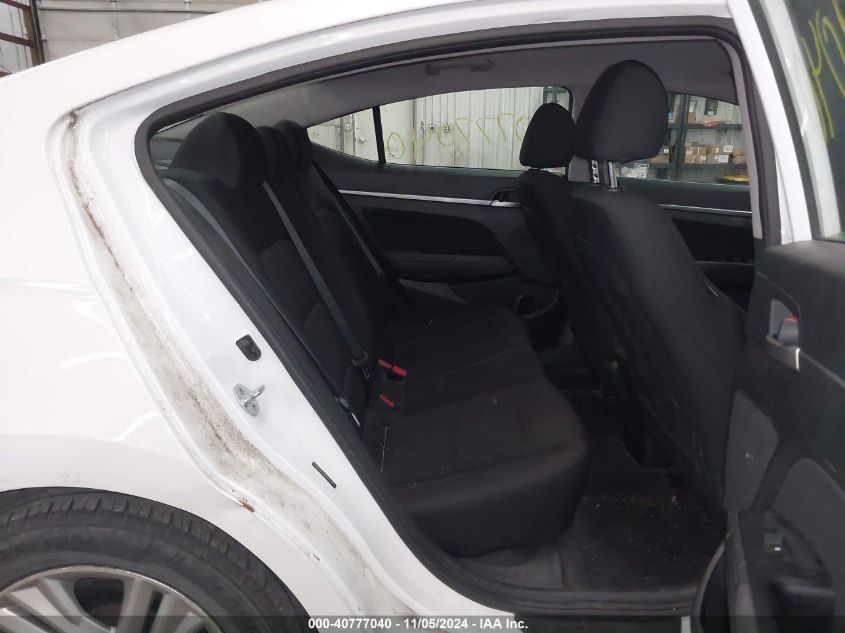 VIN 5NPD84LF8KH404316 2019 HYUNDAI ELANTRA SEL
