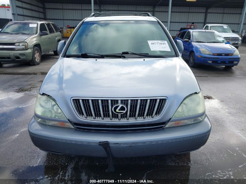 2003 Lexus Rx 300 VIN: JTJHF10U830301160 Lot: 40777049