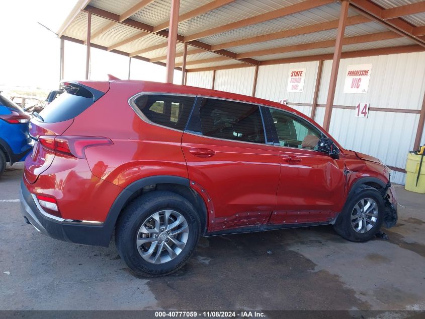 2019 Hyundai Santa Fe Sel VIN: 5NMS3CAD3KH026095 Lot: 40777059