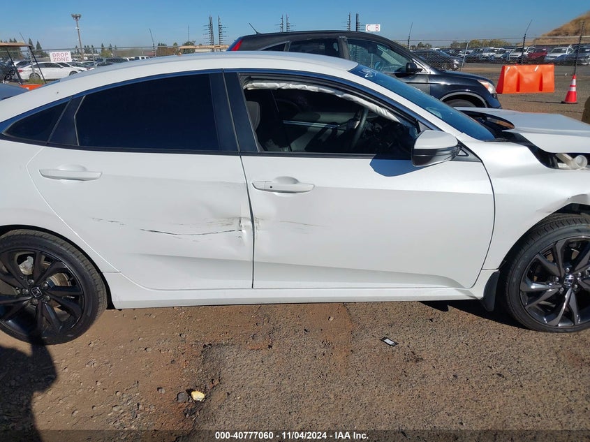 VIN 19XFC2F89KE205854 2019 HONDA CIVIC SPORT