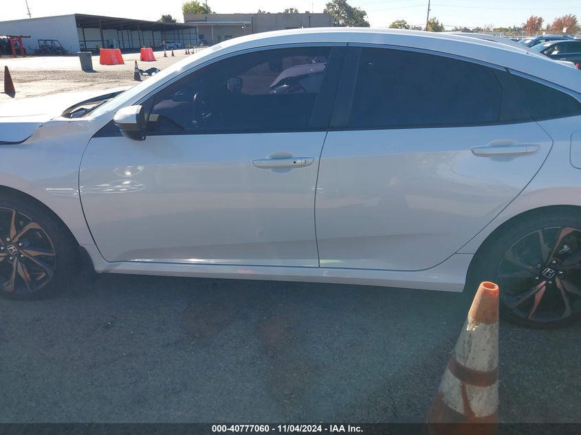 VIN 19XFC2F89KE205854 2019 HONDA CIVIC SPORT