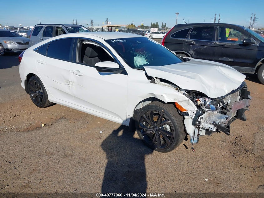 VIN 19XFC2F89KE205854 2019 HONDA CIVIC SPORT