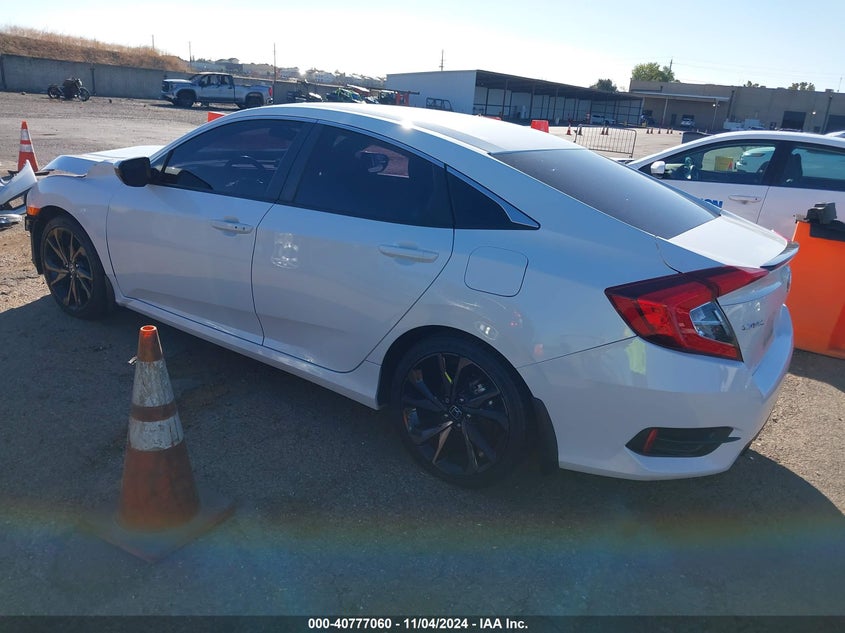 VIN 19XFC2F89KE205854 2019 HONDA CIVIC SPORT