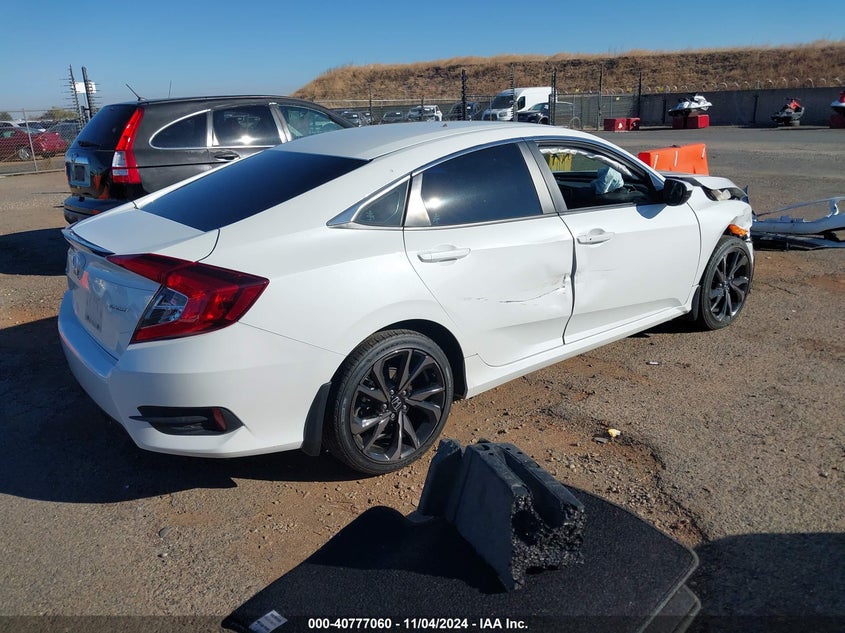 VIN 19XFC2F89KE205854 2019 HONDA CIVIC SPORT