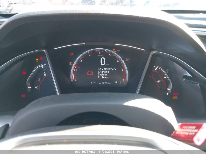 VIN 19XFC2F89KE205854 2019 HONDA CIVIC SPORT