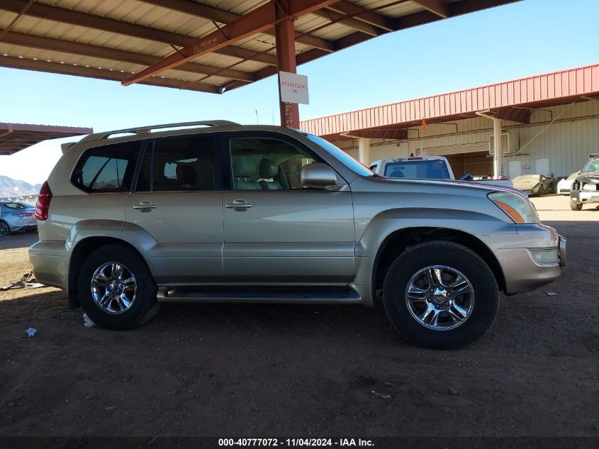 2005 Lexus Gx 470 VIN: JTJBT20X050080669 Lot: 40777072