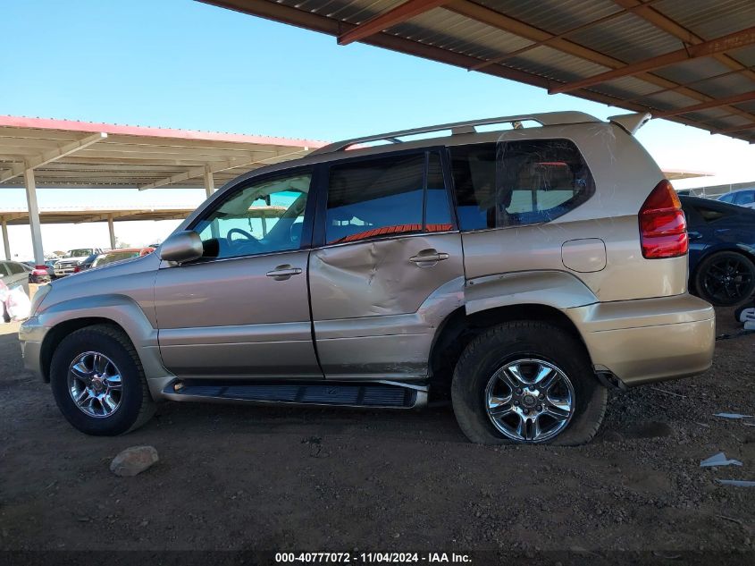 2005 Lexus Gx 470 VIN: JTJBT20X050080669 Lot: 40777072