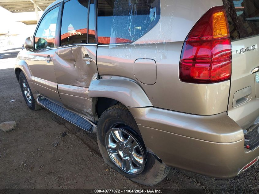 2005 Lexus Gx 470 VIN: JTJBT20X050080669 Lot: 40777072