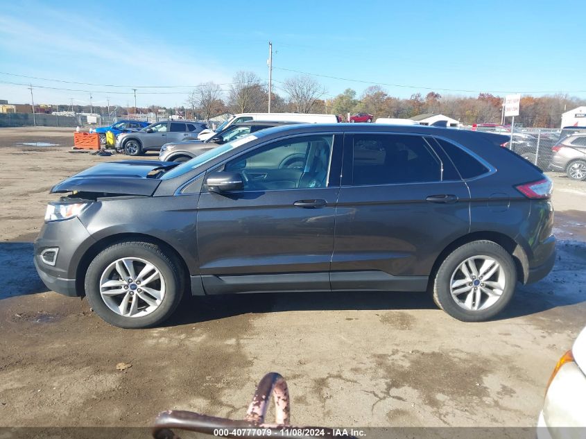 2017 Ford Edge Sel VIN: 2FMPK3J82HBC60789 Lot: 40777079