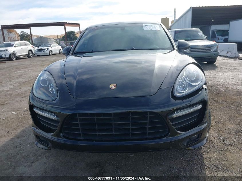 2013 Porsche Cayenne Gts VIN: WP1AD2A26DLA75518 Lot: 40777091