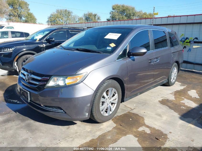 VIN 5FNRL5H61FB088507 2015 Honda Odyssey, Ex-L no.2