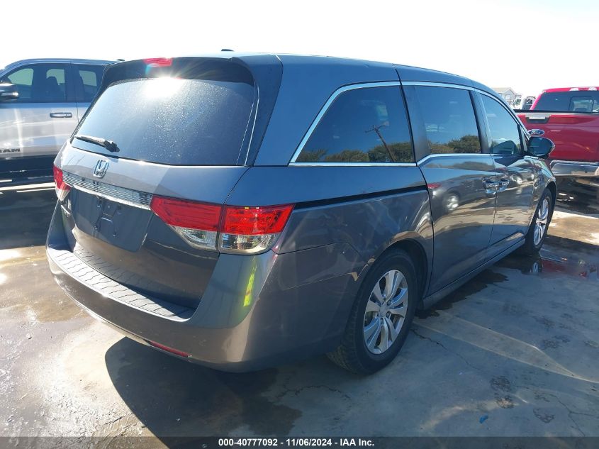 VIN 5FNRL5H61FB088507 2015 Honda Odyssey, Ex-L no.4