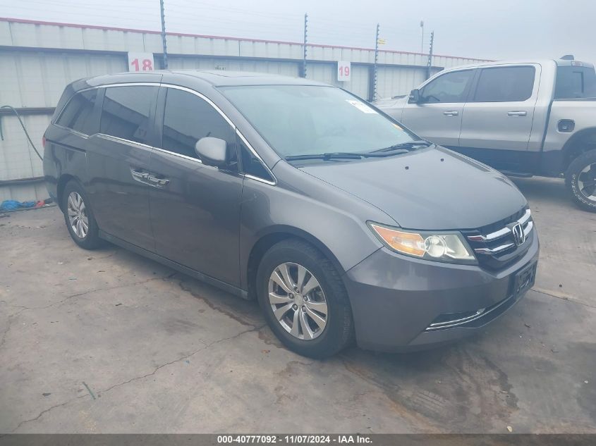 VIN 5FNRL5H61FB088507 2015 Honda Odyssey, Ex-L no.1