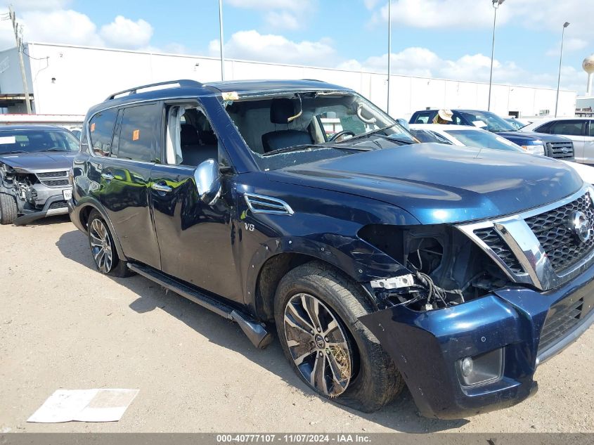 2020 Nissan Armada Sl 4Wd VIN: JN8AY2NC9L9619972 Lot: 40777107