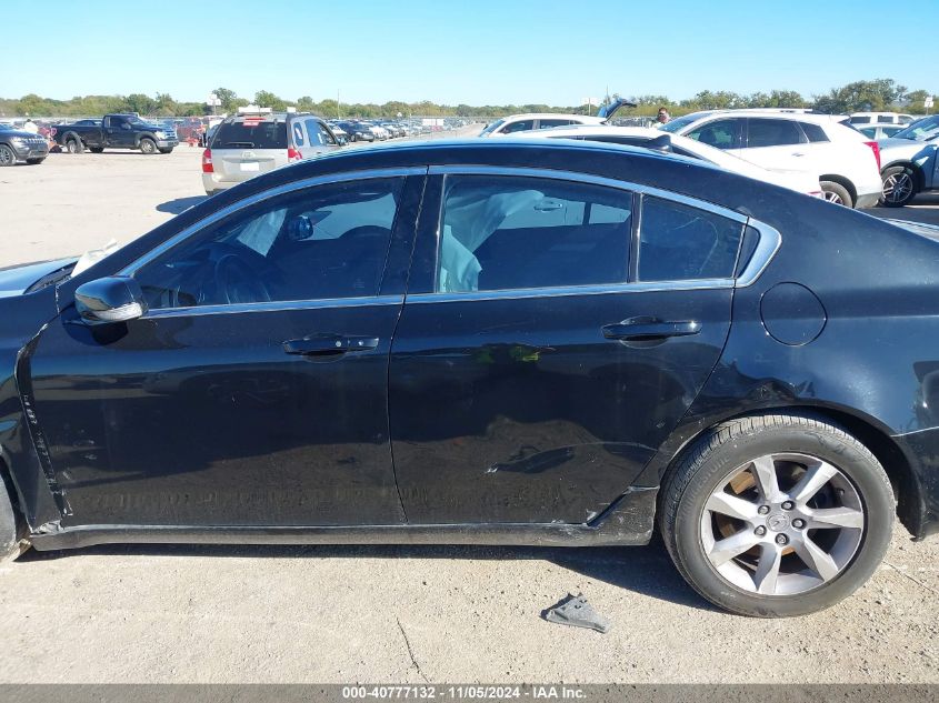 2012 Acura Tl 3.5 VIN: 19UUA8F59CA021655 Lot: 40777132