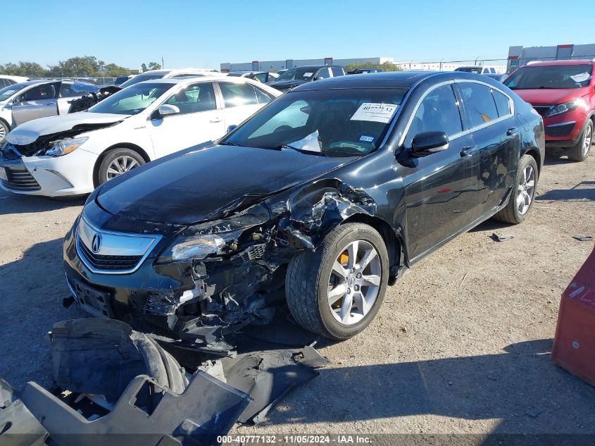 2012 ACURA TL VIN: 19UUA8F59CA021655