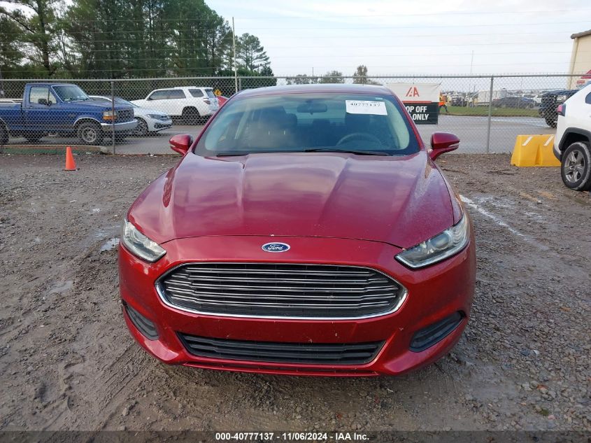 2014 Ford Fusion Se VIN: 3FA6P0HDXER162003 Lot: 40777137