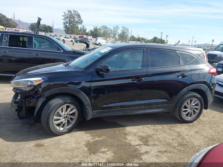 2018 Hyundai Tucson Se VIN: KM8J23A49JU648184 Lot: 40777141